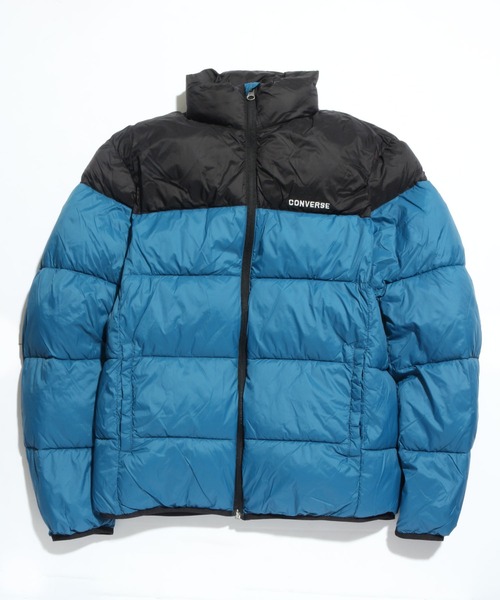 CONVERSE（コンバース）の「【CONVERSE/コンバース】ファイバーダウン切替ジャケット（ダウンジャケット/コート・メンズ・ブルー/カーキ/ブラック/ベージュ/マスタード・M/L/LL）」の4枚目の写真