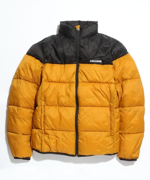 CONVERSE（コンバース）の「【CONVERSE/コンバース】ファイバーダウン切替ジャケット（ダウンジャケット/コート・メンズ・ブルー/カーキ/ブラック/ベージュ/マスタード・M/L/LL）」の5枚目の写真