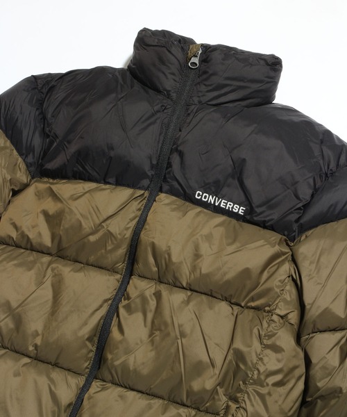 CONVERSE（コンバース）の「【CONVERSE/コンバース】ファイバーダウン切替ジャケット（ダウンジャケット/コート・メンズ・ブルー/カーキ/ブラック/ベージュ/マスタード・M/L/LL）」の14枚目の写真