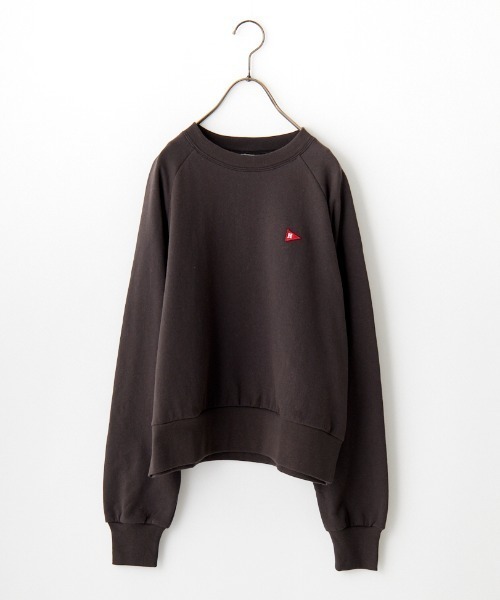 トレーナー スウェット 「WEB先行予約」「HEALTHKNIT/ヘルスニット」 別注 ショート丈 クラシックラグランスリーブスウェット レディース HEALTHKNIT/ヘルスニット] 別注 ショート丈 クラシックラグラン