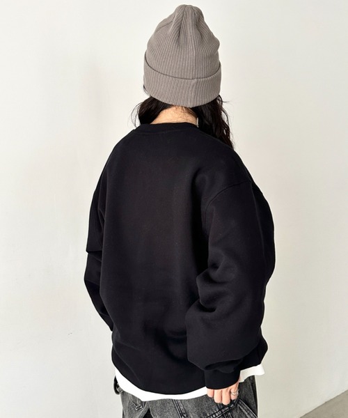 PRO CLUB （プロクラブ）の「PROCLUB(プロクラブ)/スーパーヘビーウェイト 13オンス クルーネック ビッグ スウェットプルオーバー/Heavyweight Crew Neck Fleece Pullover Sweatshirt（スウェット・メンズ・カーキ/ブラック/グレー/ホワイト/ブラウン/チャコールグレー・M/L/XL/XXL/S）」の20枚目の写真