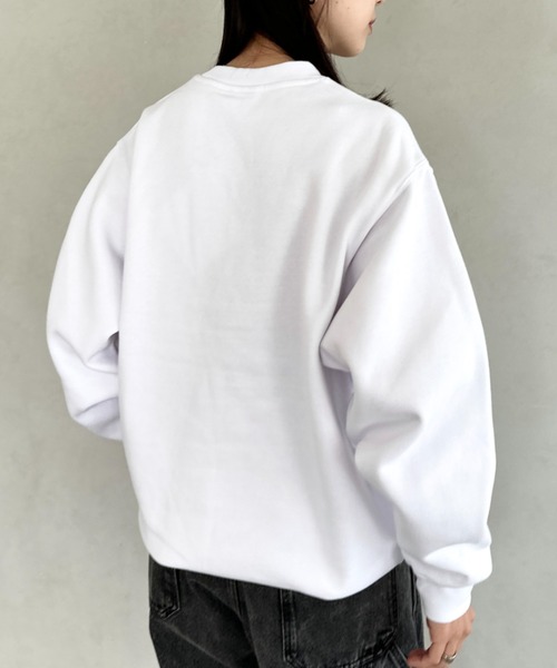 PRO CLUB （プロクラブ）の「PROCLUB(プロクラブ)/スーパーヘビーウェイト 13オンス クルーネック ビッグ スウェットプルオーバー/Heavyweight Crew Neck Fleece Pullover Sweatshirt（スウェット・メンズ・カーキ/ブラック/グレー/ホワイト/ブラウン/チャコールグレー・M/L/XL/XXL/S）」の10枚目の写真