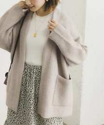 URBAN RESEARCH | FLUFFYダブルフェイスガウンカーディガン(カーディガン/ボレロ)