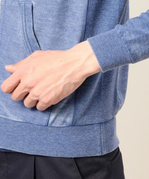 BEAUTY&YOUTH UNITED ARROWS（ビューティーアンドユースユナイテッドアローズ）の「BY ヘザー ジップパーカー◆（パーカー・メンズ・ダークグレー/ライトブルー/ロイヤルブルー・X-LARGE/SMALL/MEDIUM/LARGE）」の9枚目の写真