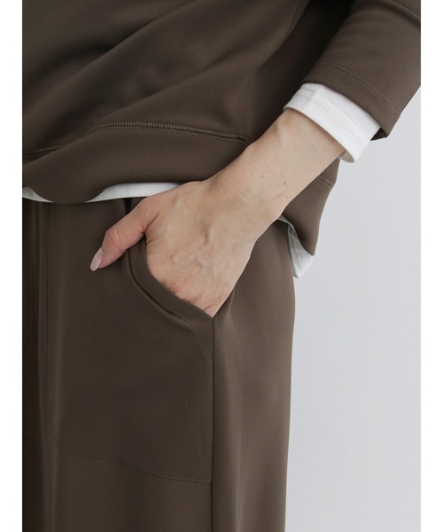 Samansa Mos2 blue(サマンサモスモスブルー)の「カットタイトスカート【セットアップ可】(スカート・レディース・ブラック/ブラウン/グレー/グリーン・フリ-)」の20枚目の写真