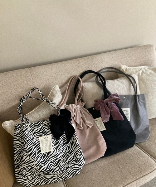Me%（ミィパーセント）の「アソートタックトート（トートバッグ・レディース・ブラック/グレー/ピンク/その他1・FREE）」の15枚目の写真
