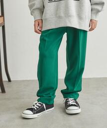 カットジョーゼットイージーテーパードパンツ(ケリー)