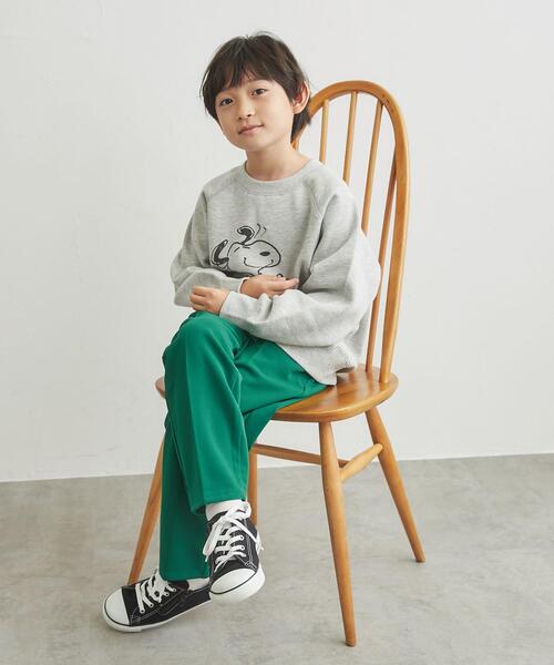 coen（コーエン）の「カットジョーゼットイージーテーパードパンツ(ケリー)（その他パンツ・キッズ・ケリー・100/110/120/130/140/150）」の3枚目の写真