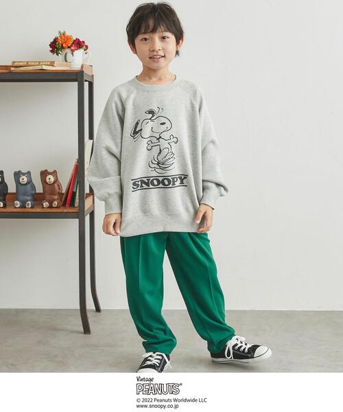 coen（コーエン）の「カットジョーゼットイージーテーパードパンツ(ケリー)（その他パンツ・キッズ・ケリー・100/110/120/130/140/150）」の4枚目の写真