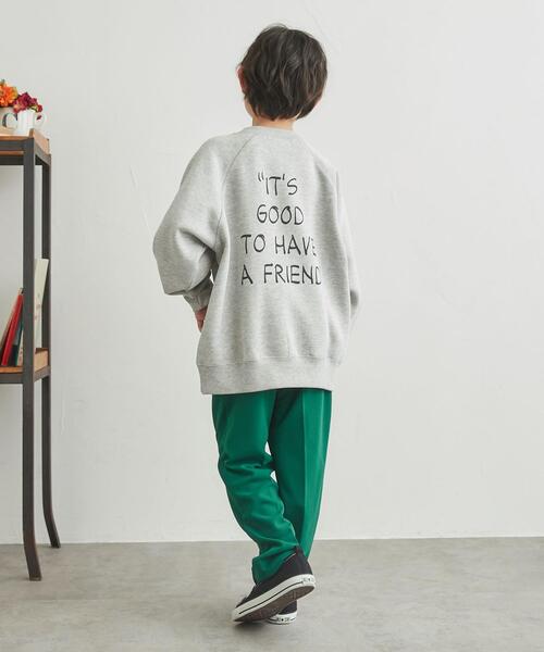 coen（コーエン）の「カットジョーゼットイージーテーパードパンツ(ケリー)（その他パンツ・キッズ・ケリー・100/110/120/130/140/150）」の6枚目の写真