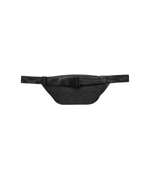 EMPORIO ARMANI(エンポリオアルマーニ)の「【エンポリオ アルマーニ】レザーベルトバッグ オールオーバーエンボスイーグル(ボディバッグ/ウエストポーチ・メンズ・ブラック系その他・FREE)」の3枚目の写真