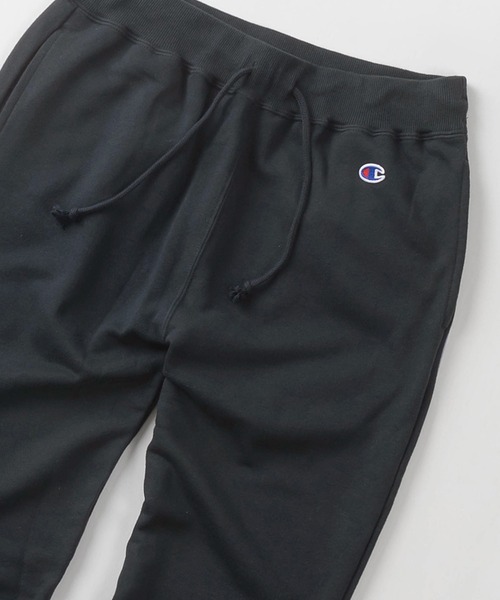 Champion(チャンピオン)の「【Champion/チャンピオン】ワンポイント スウェットリブパンツ/リラックスパンツ(スウェットパンツ・メンズ・グレー/ネイビー/ブラック/オートミール/グリーン・XL/M/L)」の1枚目の写真