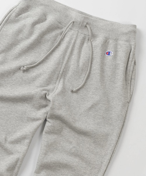 Champion(チャンピオン)の「【Champion/チャンピオン】ワンポイント スウェットリブパンツ/リラックスパンツ(スウェットパンツ・メンズ・グレー/ネイビー/ブラック/オートミール/グリーン・XL/M/L)」の3枚目の写真