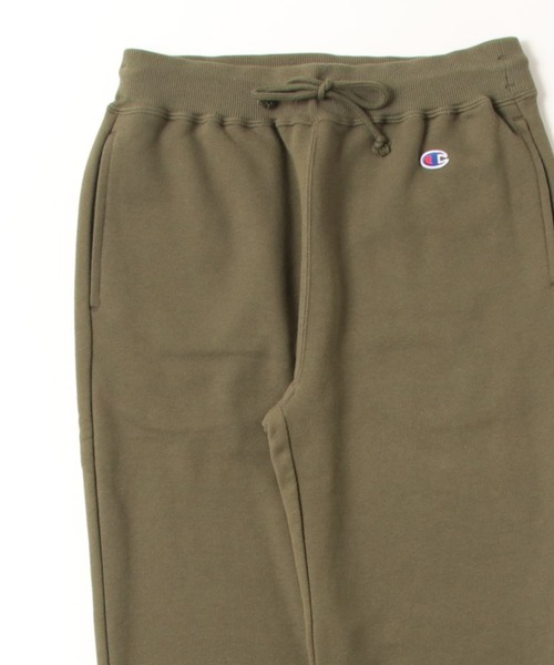 Champion(チャンピオン)の「【Champion/チャンピオン】ワンポイント スウェットリブパンツ/リラックスパンツ(スウェットパンツ・メンズ・グレー/ネイビー/ブラック/オートミール/グリーン・XL/M/L)」の5枚目の写真