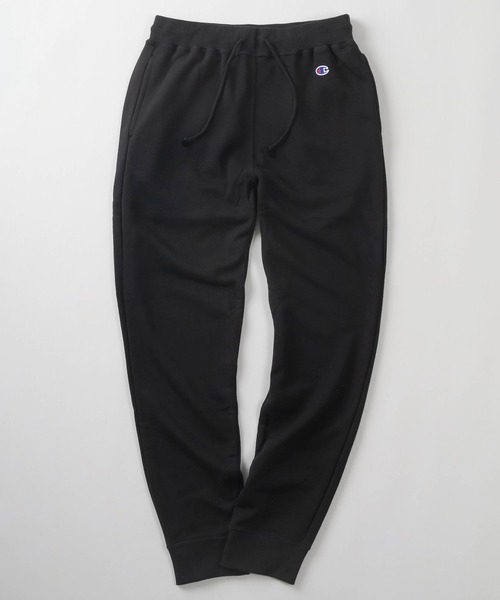 Champion(チャンピオン)の「【Champion/チャンピオン】ワンポイント スウェットリブパンツ/リラックスパンツ(スウェットパンツ・メンズ・グレー/ネイビー/ブラック/オートミール/グリーン・XL/M/L)」の15枚目の写真