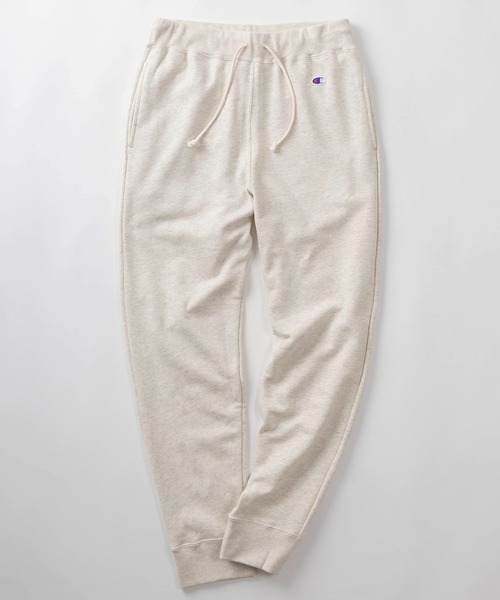 Champion(チャンピオン)の「【Champion/チャンピオン】ワンポイント スウェットリブパンツ/リラックスパンツ(スウェットパンツ・メンズ・グレー/ネイビー/ブラック/オートミール/グリーン・XL/M/L)」の13枚目の写真