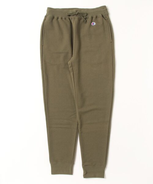 Champion(チャンピオン)の「【Champion/チャンピオン】ワンポイント スウェットリブパンツ/リラックスパンツ(スウェットパンツ・メンズ・グレー/ネイビー/ブラック/オートミール/グリーン・XL/M/L)」の14枚目の写真
