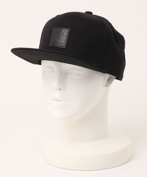 Carhartt WIP（カーハートダブリューアイピー）の「ロゴキャップ Logo Cap（キャップ・メンズ・ブラウン/ブラック・OS）」の2枚目の写真