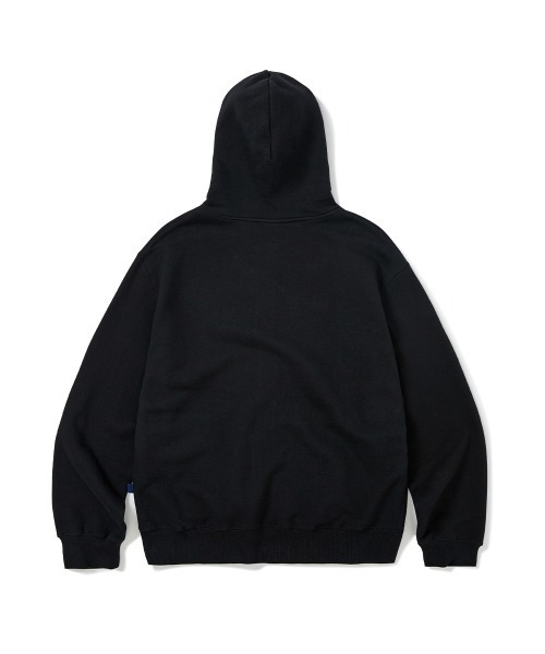 87mm（87mm）の「【87MM / Mmlg】19MG HOOD ZIPUP / パルチムエムエム Mmlg 19MG ロゴ フーディー ジップアップ（パーカー・レディース・ブラック/ライトグレー・MEDIUM/LARGE）」の15枚目の写真