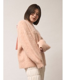 FRAY I.D（フレイアイディー）の「バックリボンモヘヤプルオーバー