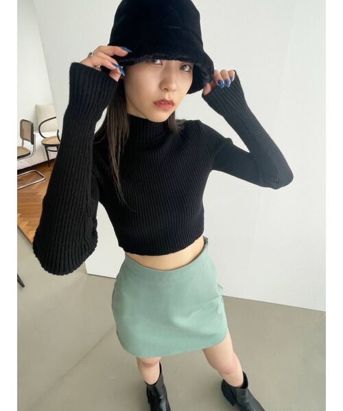 EMODA(エモダ)の「フェイクファーハット(ハット・レディース・ブラック/アイボリー/その他・FREE)」の7枚目の写真