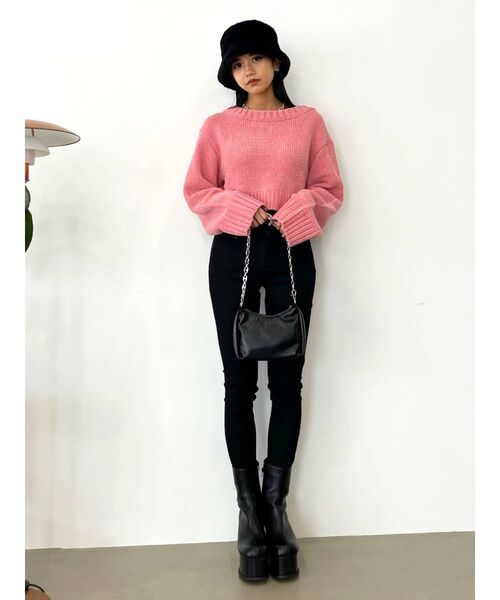 EMODA(エモダ)の「フェイクファーハット(ハット・レディース・ブラック/アイボリー/その他・FREE)」の11枚目の写真