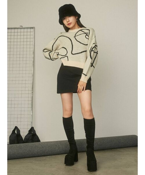 EMODA(エモダ)の「フェイクファーハット(ハット・レディース・ブラック/アイボリー/その他・FREE)」の8枚目の写真