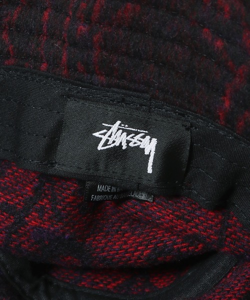 STUSSY（ステューシー）の「STUSSY/ステューシー Psychedelic Deep Bucket Hat バケットハット（ハット・メンズ・グリーン/レッド・SM/LXL）」の3枚目の写真