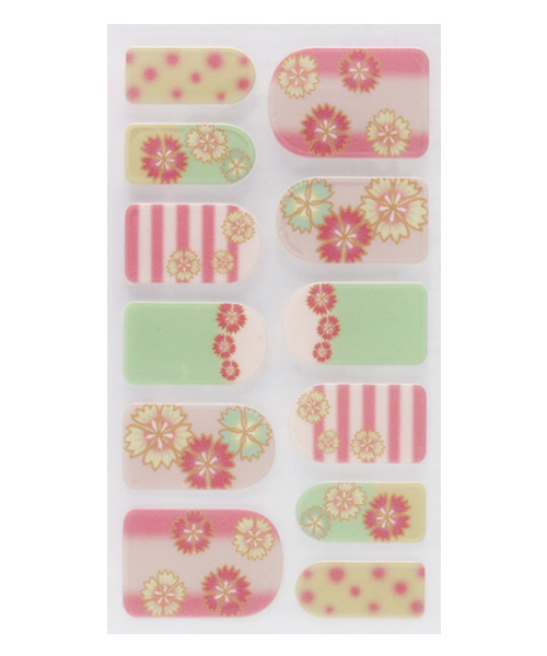 カヤ（カヤ）の「【カヤ】-JAPAN MADE-和柄おめかしネイルシール（やすり付き）（ネイルシール/ネイルチップ・レディース・その他1/その他12/アニマル/その他13/その他14/その他15/その他16/その他17/その他18/その他4/その他2/その他3・FREE）」の10枚目の写真