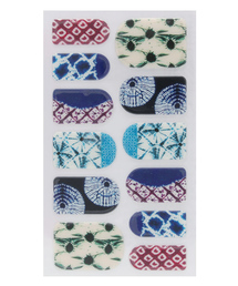 カヤ（カヤ）の「【カヤ】-JAPAN MADE-和柄おめかしネイルシール（やすり付き）（ネイルシール/ネイルチップ）」