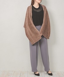 Monocoro toppi | シープボア ふわふわ 2WAY マフラー カーディガン(その他ルームウェア)
