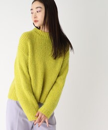 OPAQUE.CLIP | 【COFIL／コフィル】ローゲージモヘヤMIX ワイドシルエットニット(ニット/セーター)