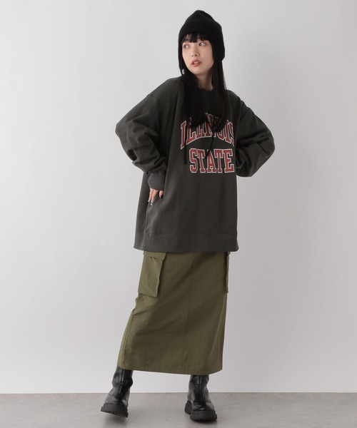 LOWRYS FARM（ローリーズファーム）の「ウラケキモウロゴプルオーバー