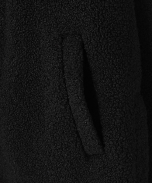 LOWRYS FARM(ローリーズファーム)の「ボアオーバーコート 168292(ノーカラーコート・メンズ・ブラック/ブラウン・MEDIUM/LARGE)」の7枚目の写真