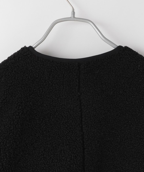 LOWRYS FARM(ローリーズファーム)の「ボアオーバーコート 168292(ノーカラーコート・メンズ・ブラック/ブラウン・MEDIUM/LARGE)」の11枚目の写真