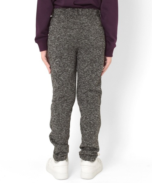 GLAZOS（グラソス）の「[スリム]ニットフリース・スリムパンツ（その他パンツ・キッズ・チャコールグレー/ダークグリーン/ネイビー・140cm/150cm/160cm/170cm）」の4枚目の写真