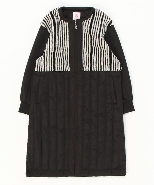 JACK & MARIE(ジャックアンドマリー)の「PEXWEAR コート PXW-MEW-223008 / PXW-MEW-223009(ノーカラーコート・レディース・ブラウン/ブラック・FREE)」の17枚目の写真