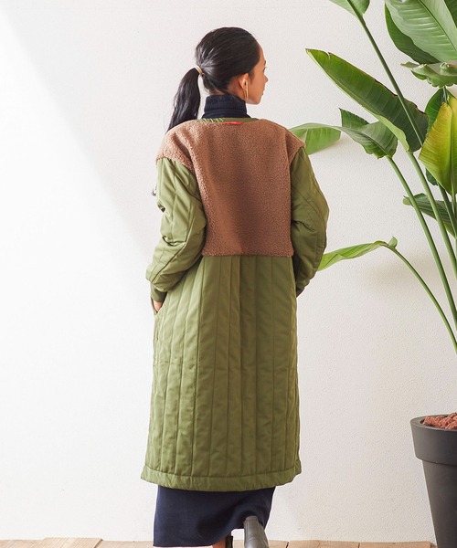 JACK & MARIE(ジャックアンドマリー)の「PEXWEAR コート PXW-MEW-223008 / PXW-MEW-223009(ノーカラーコート・レディース・ブラウン/ブラック・FREE)」の7枚目の写真