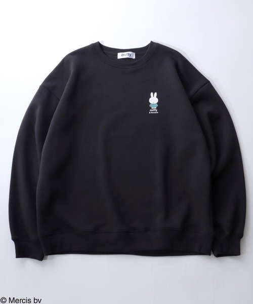 Miffy（ ミッフィー）の「Miffy（ミッフィー）キャラクタープリント裏起毛スウェットトップス/トレーナープルオーバー（スウェット・レディース・ホワイト/ホワイト系その他3/ベージュ系その他2/ブラック系その他2/ホワイト系その他2/ベージュ系その他/ホワイト系その他/ブラック系その他/ブラック系その他3/グレイッシュベージュ・M/L）」の15枚目の写真