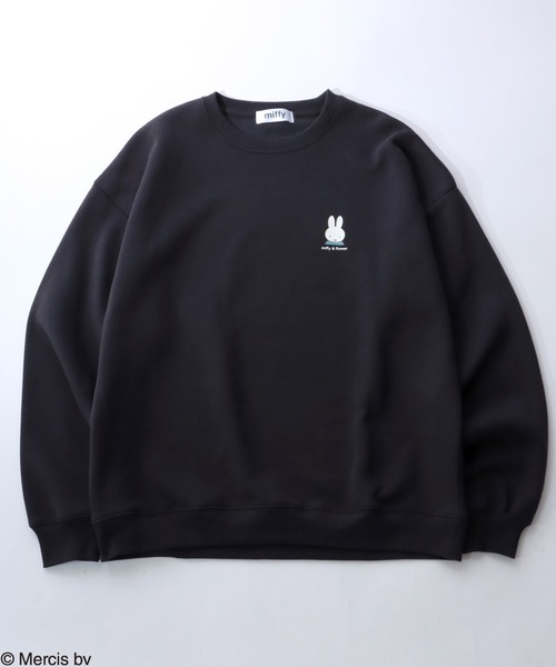 Miffy（ ミッフィー）の「Miffy（ミッフィー）キャラクタープリント裏起毛スウェットトップス/トレーナープルオーバー（スウェット・レディース・ホワイト/ホワイト系その他3/ベージュ系その他2/ブラック系その他2/ホワイト系その他2/ベージュ系その他/ホワイト系その他/ブラック系その他/ブラック系その他3/グレイッシュベージュ・M/L）」の16枚目の写真