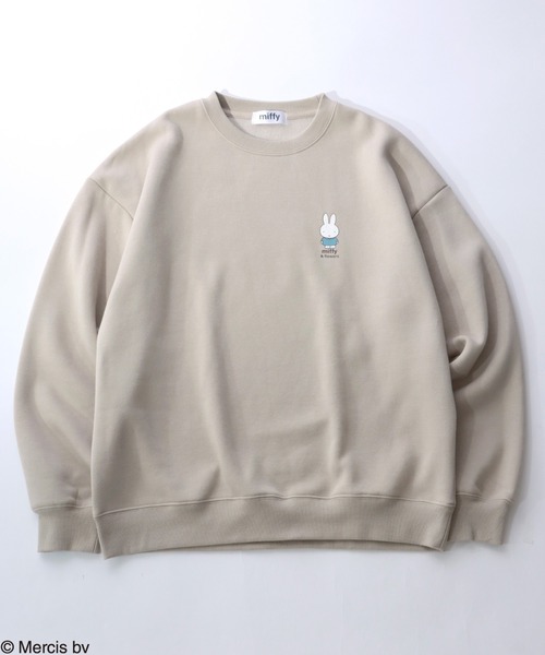 Miffy（ ミッフィー）の「Miffy（ミッフィー）キャラクタープリント裏起毛スウェットトップス/トレーナープルオーバー（スウェット・レディース・ホワイト/ホワイト系その他3/ベージュ系その他2/ブラック系その他2/ホワイト系その他2/ベージュ系その他/ホワイト系その他/ブラック系その他/ブラック系その他3/グレイッシュベージュ・M/L）」の19枚目の写真