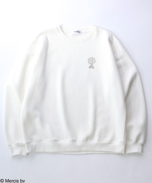 Miffy（ ミッフィー）の「Miffy（ミッフィー）キャラクタープリント裏起毛スウェットトップス/トレーナープルオーバー（スウェット・レディース・ホワイト/ホワイト系その他3/ベージュ系その他2/ブラック系その他2/ホワイト系その他2/ベージュ系その他/ホワイト系その他/ブラック系その他/ブラック系その他3/グレイッシュベージュ・M/L）」の13枚目の写真