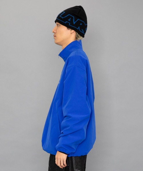 XLARGE（エクストララージ）の「HALF ZIP UP JACKET（ブルゾン・メンズ・オリーブ/ブラック/ブルー・S/M/L/XL）」の4枚目の写真