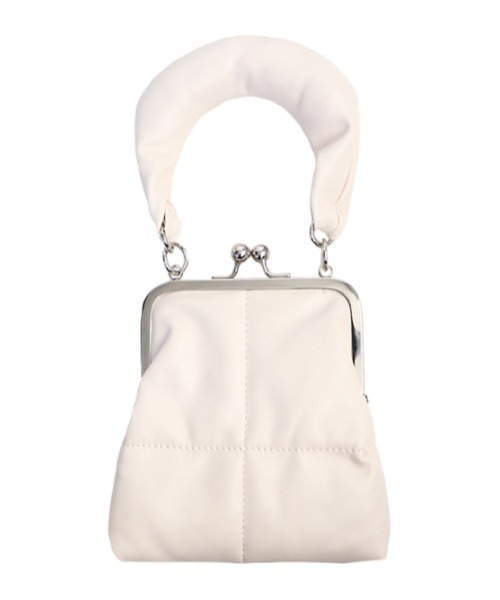 AMAIL（アマイル）の「Marshmallow gama bag（ショルダーバッグ・レディース・アイボリー/ブラック・FREE）」の10枚目の写真