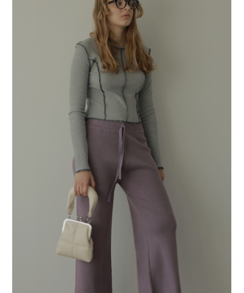 AMAIL（アマイル）の「Marshmallow gama bag（ショルダーバッグ・レディース・アイボリー/ブラック・FREE）」の9枚目の写真