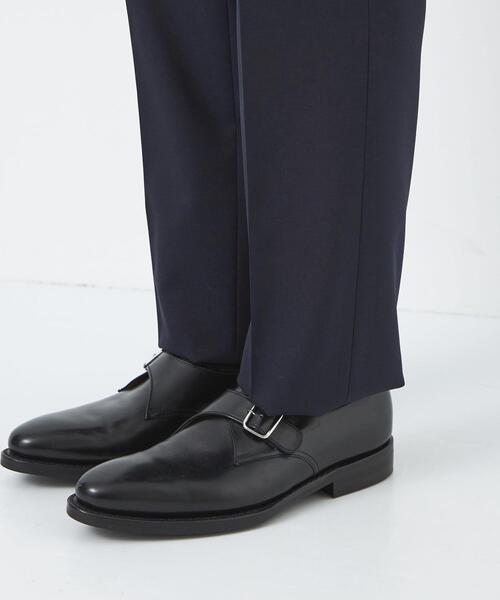 green label relaxing(グリーンレーベルリラクシング)の「<REDA×green label relaxing>トロ無地 ノープリーツ スーツパンツ(スーツパンツ・メンズ・ブラック/ダークグレー/ネイビー/グレー・72cm/80cm/84cm/88cm/92cm/76cm)」の15枚目の写真