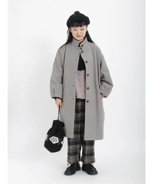 Samansa Mos2(サマンサ モスモス)の「裾ダブル柄アソートパンツ(その他パンツ・レディース・グリーン/モカ/ベージュ/ブラック・フリ-)」の8枚目の写真