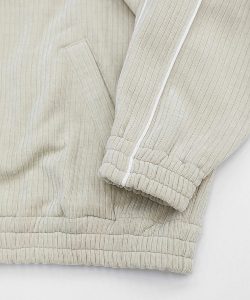 LEGENDA（レジェンダ）の「レジェンダ コーデュロイ ベロアトラックジャケット / LEGENDA Corduroy Velor Track Jacket（ブルゾン・メンズ・ブルー/ブラック/アイボリー・FREE）」の5枚目の写真