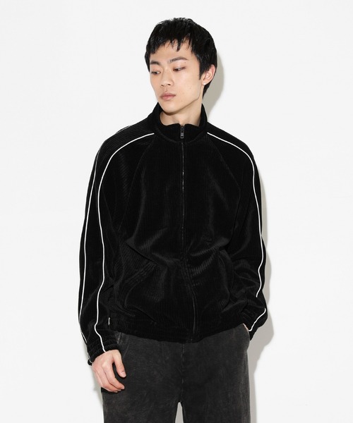 LEGENDA（レジェンダ）の「レジェンダ コーデュロイ ベロアトラックジャケット / LEGENDA Corduroy Velor Track Jacket（ブルゾン・メンズ・ブルー/ブラック/アイボリー・FREE）」の9枚目の写真