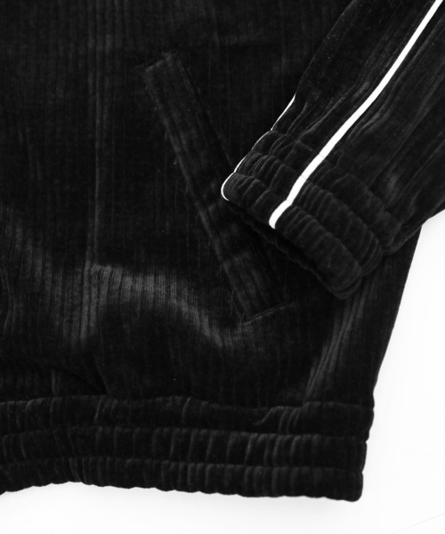 LEGENDA（レジェンダ）の「レジェンダ コーデュロイ ベロアトラックジャケット / LEGENDA Corduroy Velor Track Jacket（ブルゾン・メンズ・ブルー/ブラック/アイボリー・FREE）」の13枚目の写真